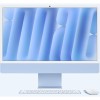 Sistem Desktop PC iMac 24 cu procesor Apple M4, 10 nuclee CPU and 10 nuclee GPU, 24, Retina 4.5K, 24GB, 1TB SSD, Blue