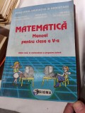 MATEMATICA CLASA A V A SINGER DRUGAN GHICA STANCIULESCU EDITURA SIGMA, Clasa 5