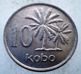 1.275 NIGERIA 10 KOBO 1974 XF/AUNC, Africa, Cupru-Nichel