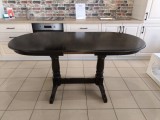 Masa Extensibila Lemn Fag Wenghe LIDER 47, 130-160 cm, Sufragerie Bucatarie