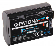 Acumulator PATONA Platinum tip Fuji NP-W235 X-T4 XT4 |1339| foto