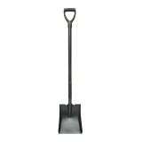 Lopata dreapta din otel 22x28x120 cm, cu coada si maner ergonomic