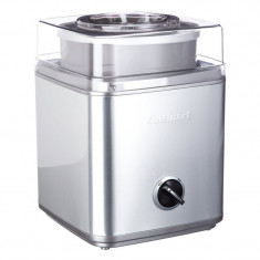 Masina de inghetata Cuisinart, 25 W, 1.5 L, 24 x 23 x 30 cm, Argintiu foto