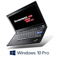 Laptopuri Lenovo ThinkPad X220, Intel i5-2520M, 120GB SSD NOU, Webcam, Win 10 Pro foto