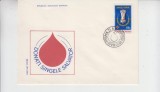 C12 - FDC Romania - Donatori de sange - LP1040 - 1981, Romania de la 1950, Sanatate