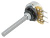 Potentiometru Axial OMEG 47k&Omega; Linear THT 0.25W PC16BU-47K-LIN