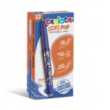 Roller cu stergere si rescriere 0.7 mm Carioca Oops Pop, culoare albastru