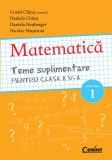 MATEMATICA Teme suplimentare pentru clasa a V-a SEMESTRUL 1, Corint