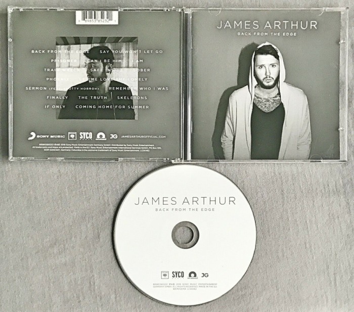 James Arthur - Back From The Edge CD