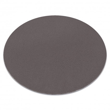 Covor de spalat modern LINDO cerc gri, anti-alunecare, shaggy, cerc 150 cm