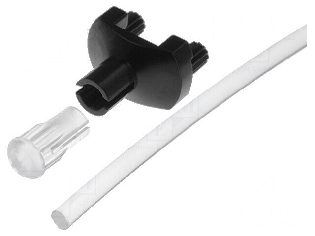 Tub LED Rotund 2mm Convex
