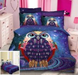 Cumpara ieftin Lenjerie Pat 3D Milano, Bumbac 4 Piese, Fara Elastic, Imprimeu, Dimensiuni 160x200cm, 140x200cm, 180x200cm, 200x200cm