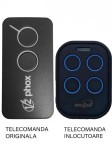 Telecomanda poarta garaj de doua si patru canale cod saritor 433.92MHz V2 Phox (853-1)