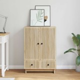 vidaXL Bufet Stejar Sonoma 66 x 34,5 x 95 cm Lemn prelucrat 893977