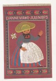 TD5 -Carte Postala- DANEMARCA - Dannevirke Julen 1973, circulata 1989, Fotografie