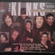 CD 2xCD The Kinks ‎– The Kinks (Are) Well Respected Men (VG)