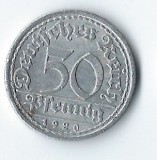 Moneda 50 pfennig 1920 A - Germania