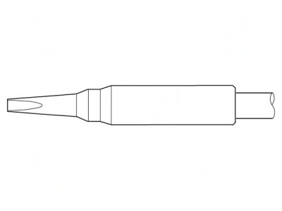 V&amp;acirc;rf Şurubelniţă 0,6x0,3mm foto
