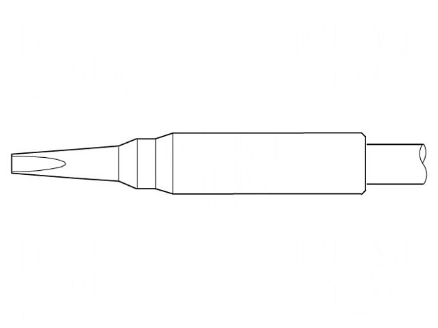V&acirc;rf Şurubelniţă 0,6x0,3mm