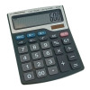 Calculator electronic de birou, Esperanza 90354, dimensiuni 195 x 152 x 35 mm, afisaj mare de 12 cifre, negru