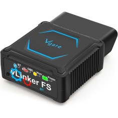 Vgate vLinker FS Bluetooth OBD2 &ndash; adaptor diagnoza auto profesional, compatibil iOS Android Windows, suport FORScan, programare ECU si protocoale MS-C