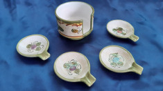Set scrumiere ceramica Deruta foto