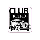 Abtibild &quot;CLUB RETRO&quot; Cod:TAG 054 / T2 Automotive TrustedCars, Oem