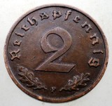 2.909 GERMANIA 2 REICHSPFENNIG 1939 F