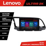Navigatie Hyundai Elantra 2015-2018 Lenovo QLED Android 4+64GB