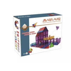Set de constructie magnetic - 112 piese