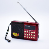 Radio Portabil cu Acumulator BL-5C,MP3,microSD/USB,FM,Afisaj Electronic, JOC