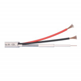Cumpara ieftin Cablu Microcoaxial + alimentare 2x0.5, Cupru 100%, 100m