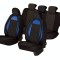 Set Huse Scaun Racing Negru - Albastru 70973 44488