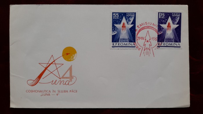 1963-Lp559-Luna4-FDC