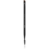 Cumpara ieftin NYX Professional Makeup Pro Dual perie pentru modelarea spr&acirc;ncenelor 1 buc