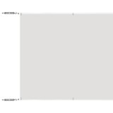 Cumpara ieftin Copertina verticala, alb, 100x800 cm, tesatura Oxford