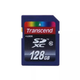 Card memorie Transcend, SDXC, 128GB, Clasa 10