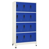Cumpara ieftin Fiset, gri si albastru, 90x45x180 cm, otel