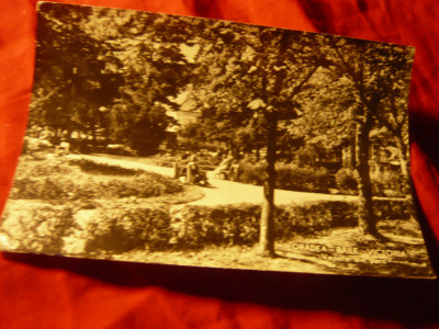 Ilustrata Oradea - Baile Victoria - Vedere din Parc -RPR Ed.Meridiane 1961 foto