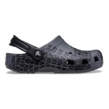 Saboti Crocs Classic Toddler Tire Print Clog Gri - Slate Grey