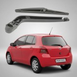 Cumpara ieftin Braț și Lamelă Ștergător Spate Toyota Yaris MK2 (2005-2012) - 305mm, Set Complet cu Capac Mammooth MMT RAW 088