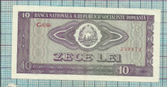 Bancnota 10 lei 1966 seria G0346 ..472 foto