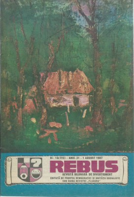 Revista Flacara Rebus nr. 15 / 1 august 1987 foto