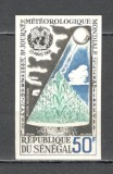 Senegal.1968 Posta aeriana-Ziua mondiala a meteorologiei nedantelat MS.93, Nestampilat