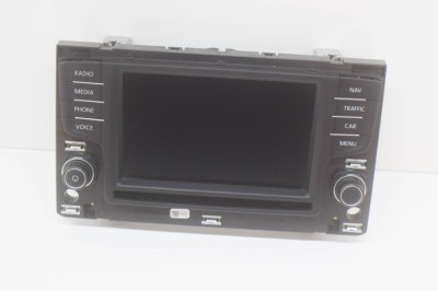 Ecran de navigație VW GOLF VII 5G1, BQ1, BE1, BE2 2016 OEM: 3G0919605D,A2C1212410001 12836707 foto