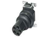 Conector M8 5 pini, 3A, 30V, drept, neecrana&Aring;&pound;i - PHOENIX CONTACT