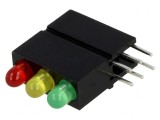 LED 3mm Roșu/Verde/Galben 20mA