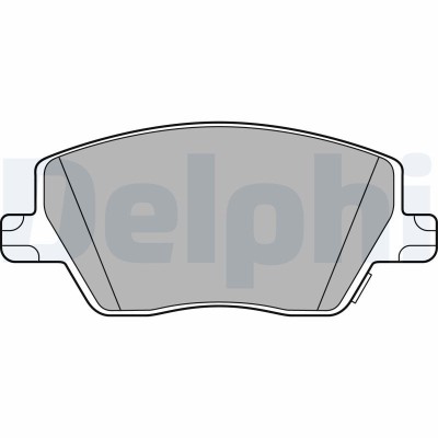 DELPHI LP3289 set placute frana,frana disc foto