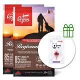 Cumpara ieftin Orijen Regional Red Dog 2 x 11,4 kg + Arpalit NEO GRATUIT