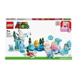 Cumpara ieftin LEGO Super Mario - Set de extindere Morsel si aventura lui in zapada 71417